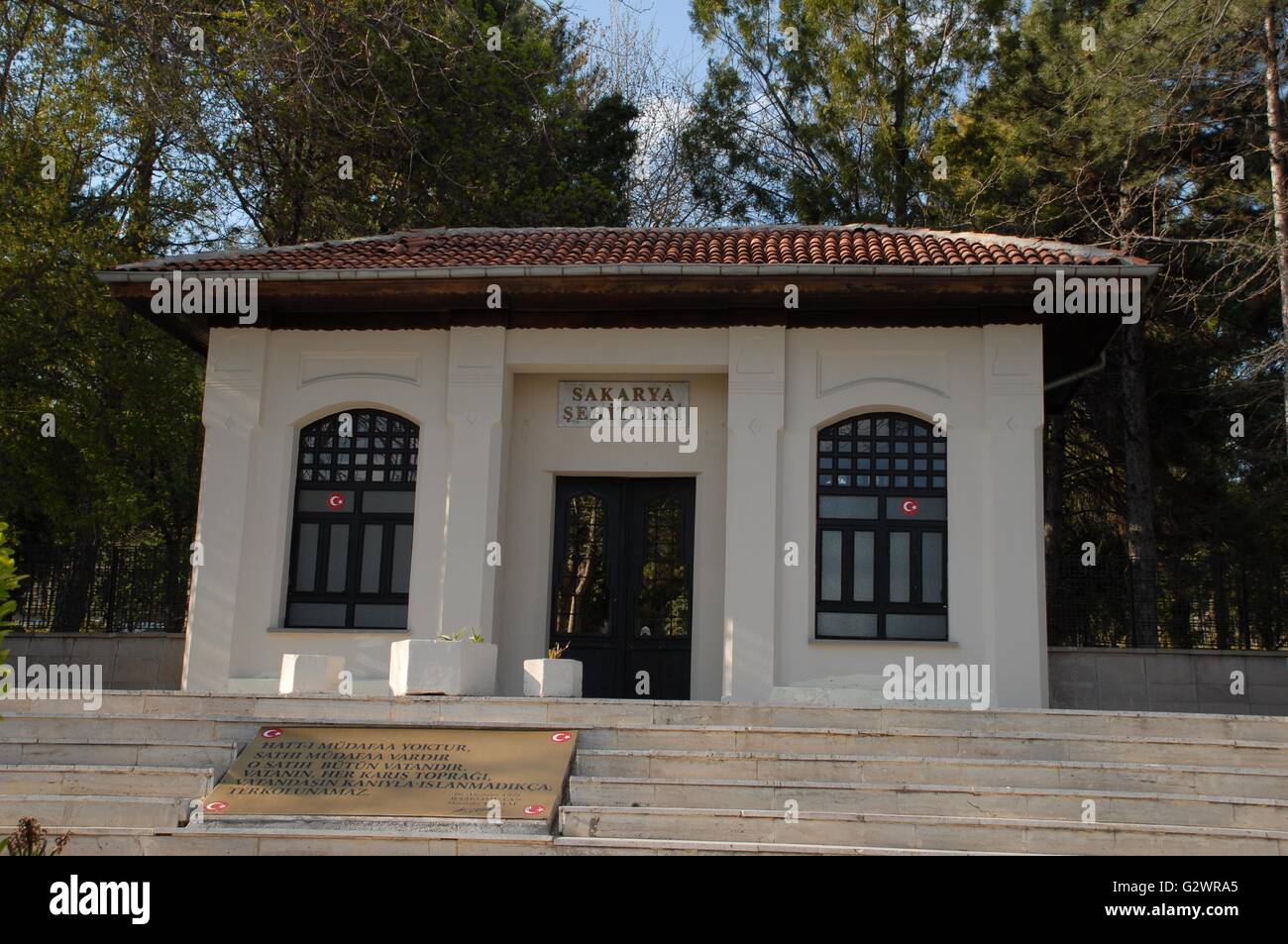 Battaglia di Sakarya il Memoriale dei martiri a Polatli Foto Stock