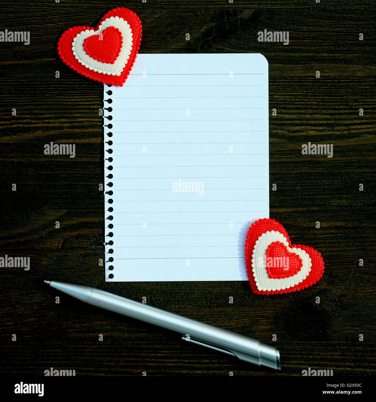 Decorazioni per San Valentino, Blocchi di San Valentino, Cartello