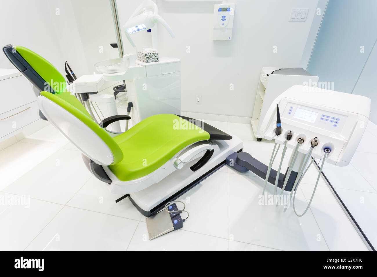 Dentista sala medica Foto Stock