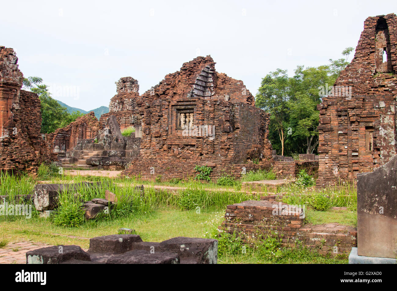 Mio figlio antichi templi cham in Vietnam,Asia Foto Stock