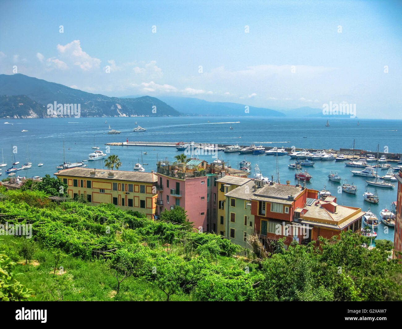 Portofino Riviera italiana Foto Stock
