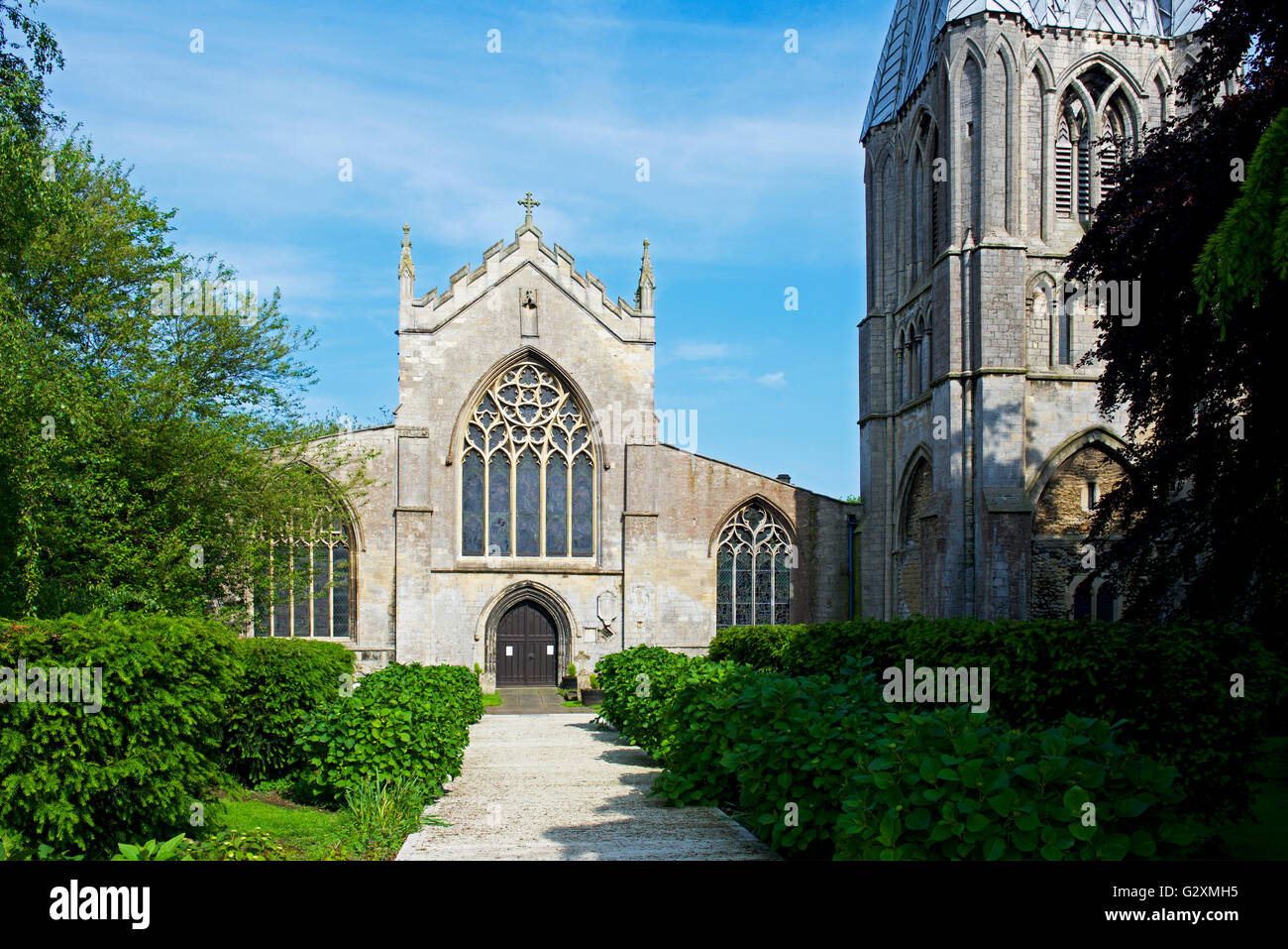 Chiesa di Santa Maria, Long Sutton, Lincolnshire, England Regno Unito Foto Stock