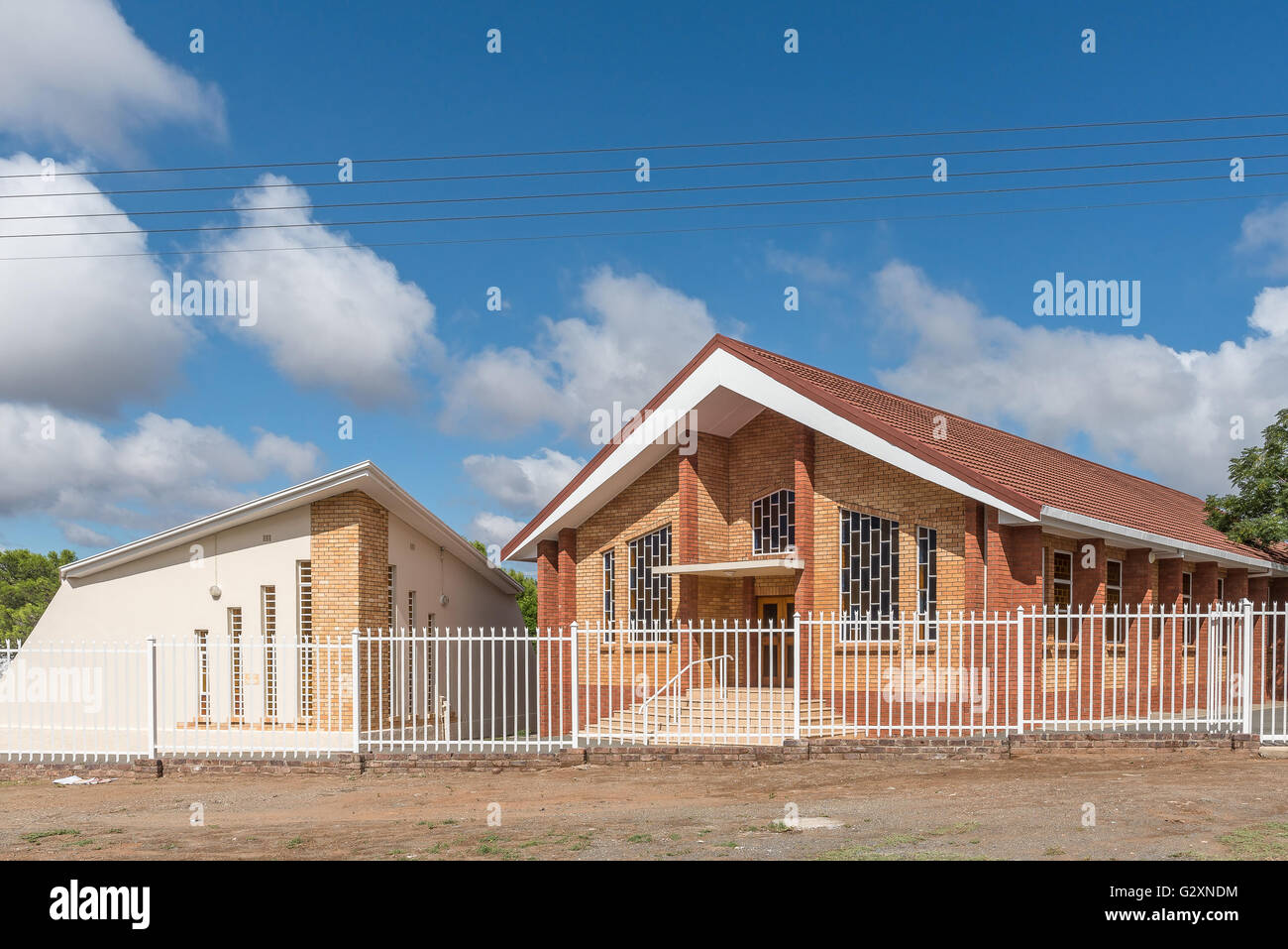 L'ex Afrikaans Chiesa Protestante in Cradock, una di dimensioni medie città nella provincia del Capo orientale Foto Stock