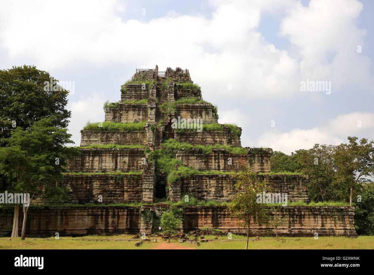 Koh Ker-prasat tom-Cambogia Foto Stock