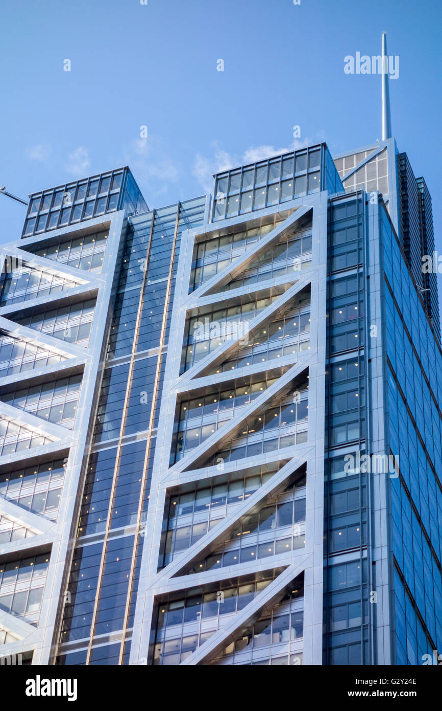 Heron Tower / Salesforce Tower / 110 Bishopsgate, città di Londra, Regno Unito Foto Stock Heron Tower / Salesforce Tower / 110 Bishopsgate, città di Londra, Regno Unito Foto Stock