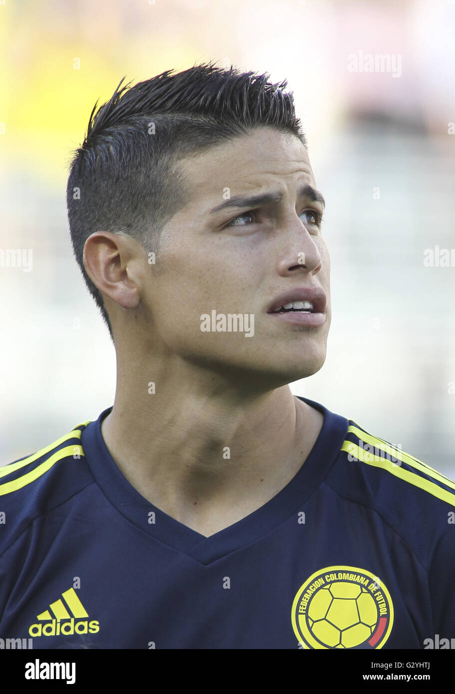 Los Angeles, California, USA. Il 3 giugno, 2016. Stati Uniti Colombia durante una Copa America partita di calcio alla Levi's Stadium di Santa Clara, California, 3 giugno 2016. © Ringo Chiu/ZUMA filo/Alamy Live News Foto Stock
