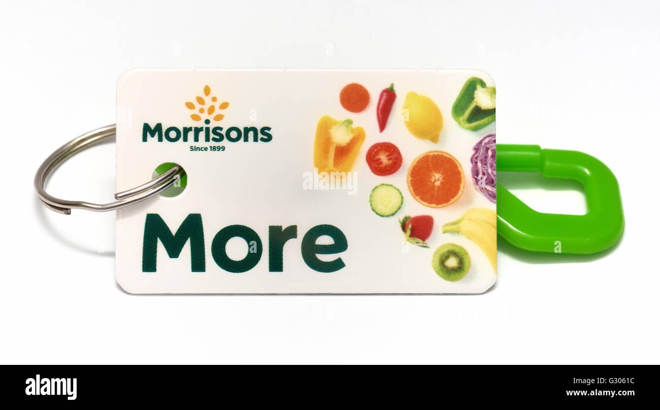 Morrisons più carta fedeltà . Foto Stock