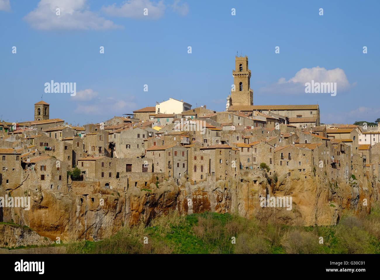 Pitigliano, Maremma, Grosseto, Toscana, Italia, Europa Foto Stock