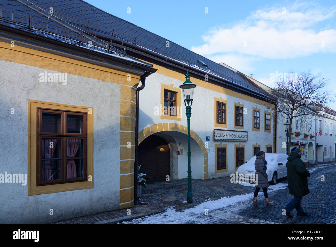 Museo del Folklore, Austria, Niederösterreich, Bassa Austria Wienerwald, Mödling Foto Stock