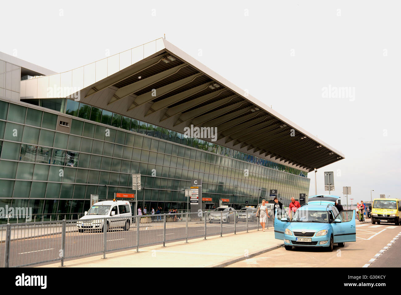 Aeroporto internazionale di Varsavia, Frederic Chopin Polonia Foto Stock