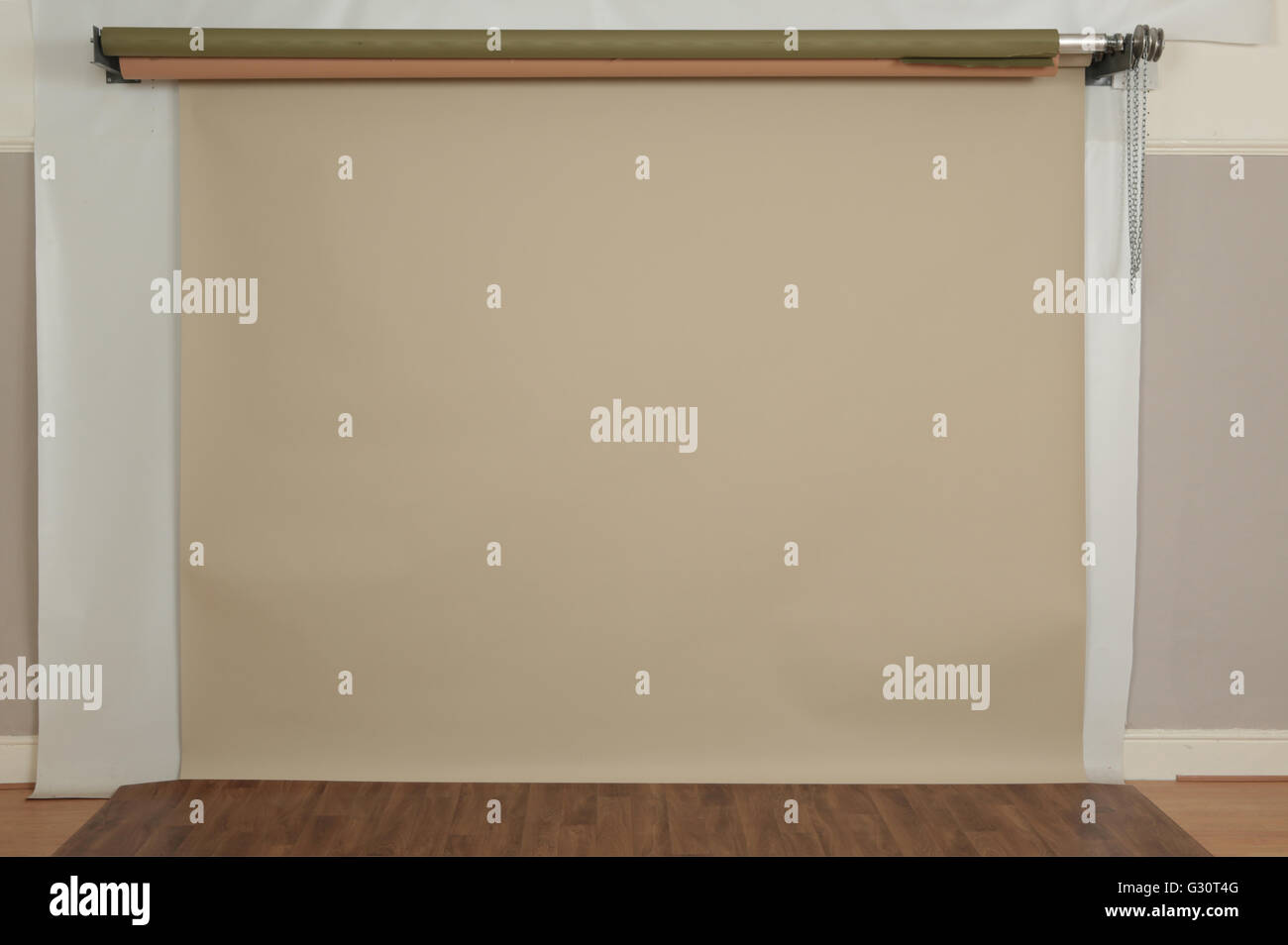 I fotografi di vuoto di sfondo per studio senza oggetto Foto Stock