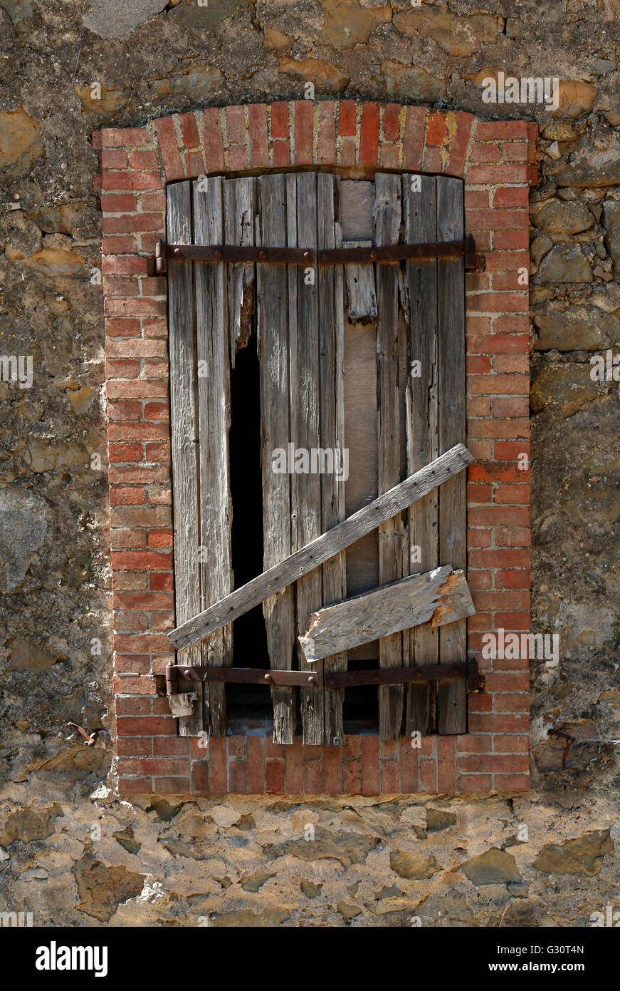 Rustica architettura francese Foto Stock