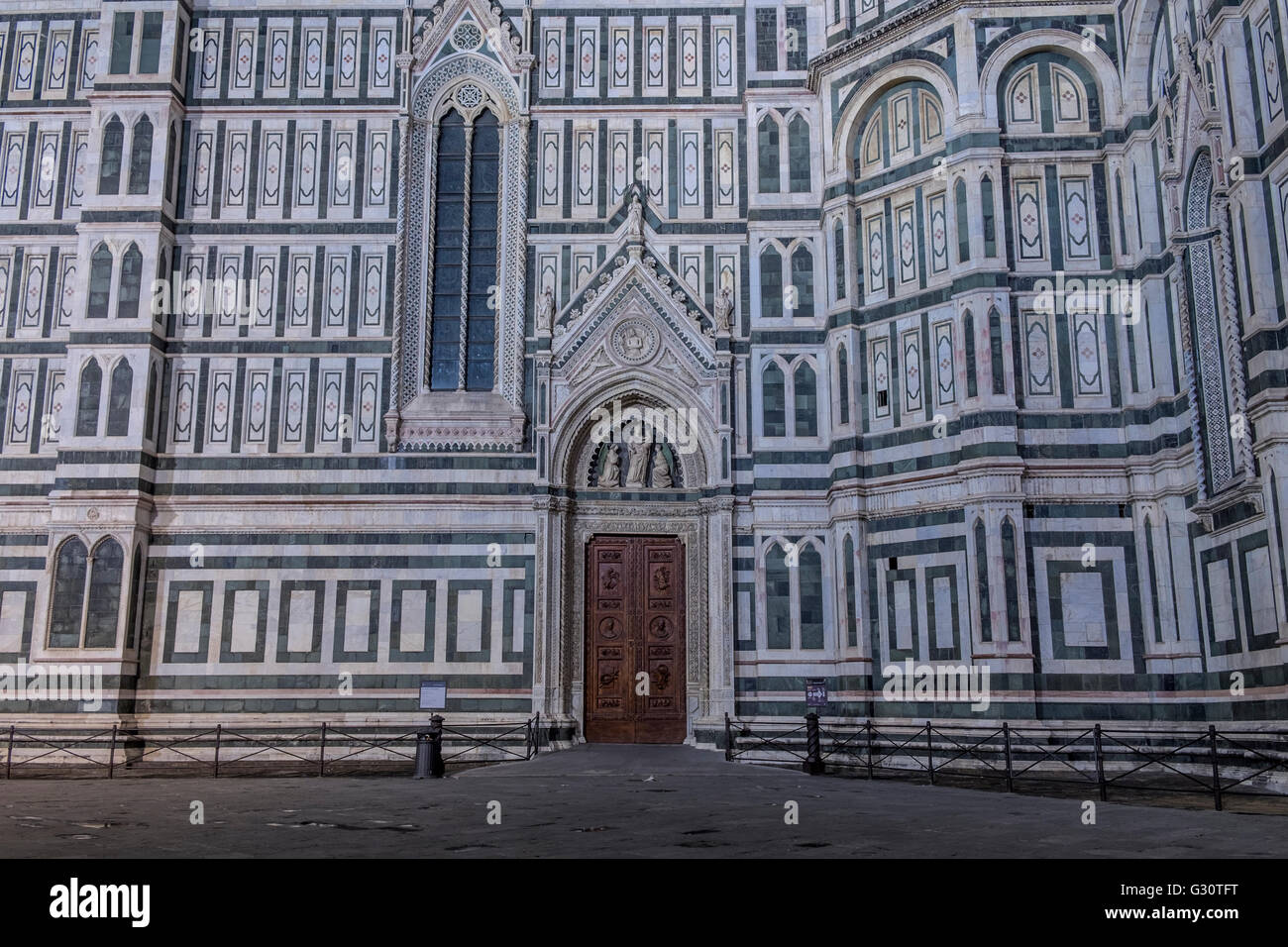 Cattedrale di Santa Maria del Fiore, Piazza del Duomo Firenze, Italia Foto Stock