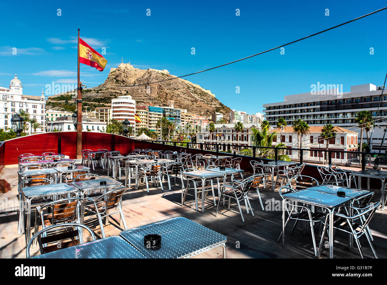 Città di Alicante Foto Stock