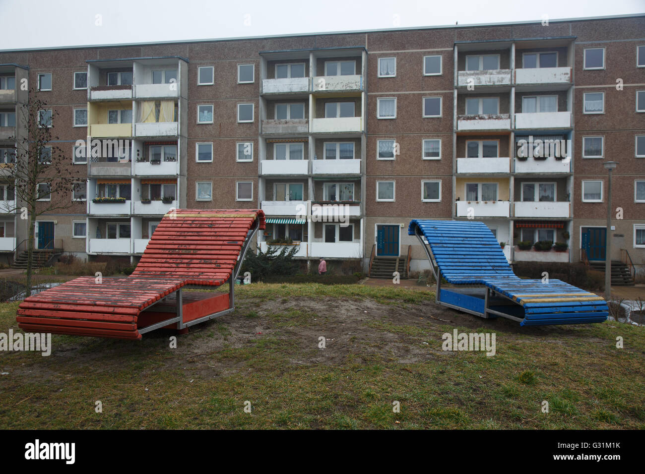 Nel Land di Brandeburgo, in Germania, non rinnovato il pannello Foto Stock