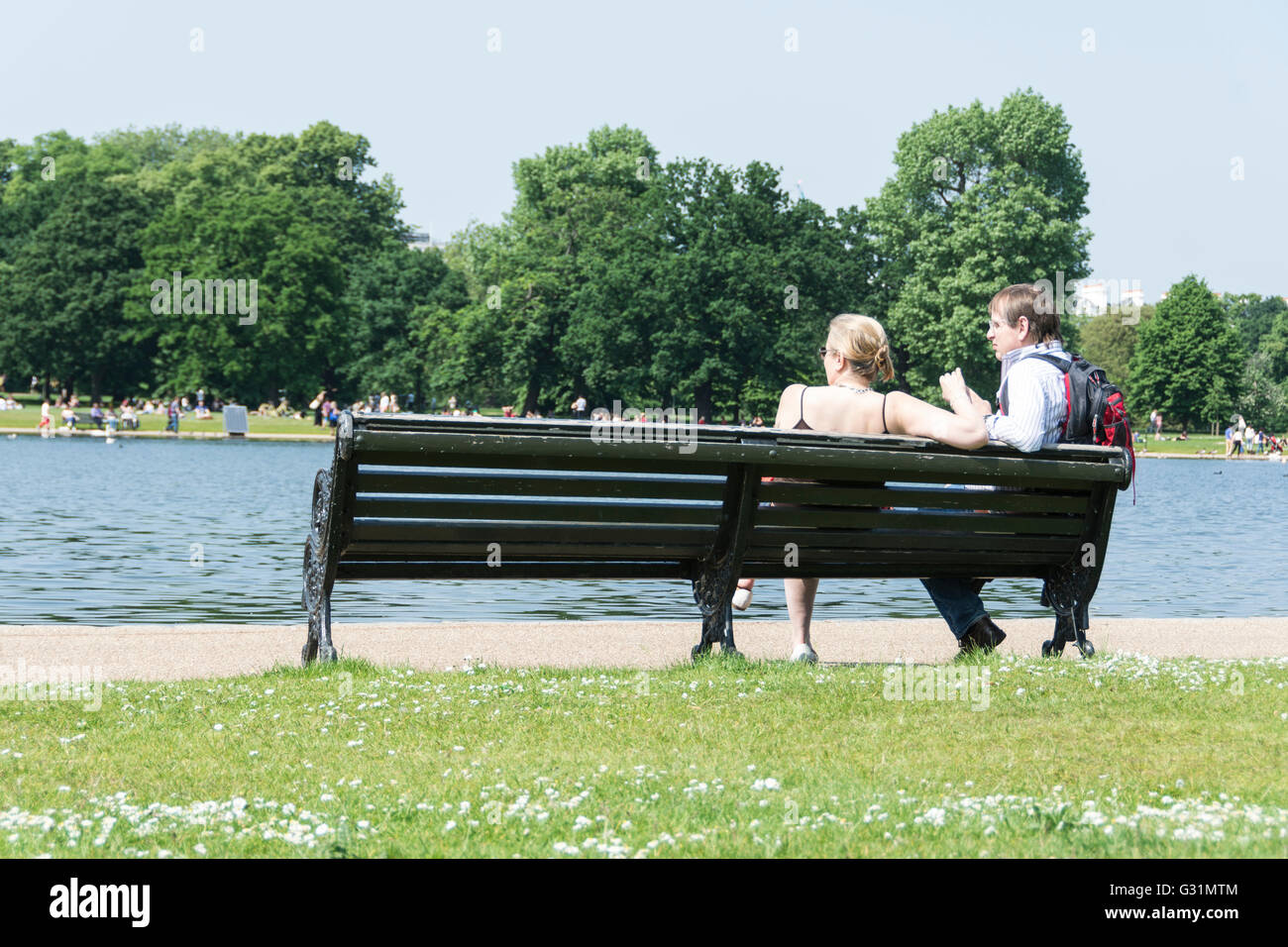 Hyde Park, City of Westminster, Londra, Inghilterra, Regno Unito Foto Stock