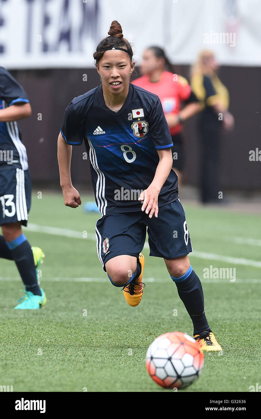 Cleveland, Ohio, USA. 5 Giugno, 2016. Sonoko Chiba (JPN) Calcio/Calcetto : donna International amichevole tra Stati Uniti 2-0 Giappone a FirstEnergy Stadium di Cleveland, Ohio, Stati Uniti . © AFLO/Alamy Live News Foto Stock