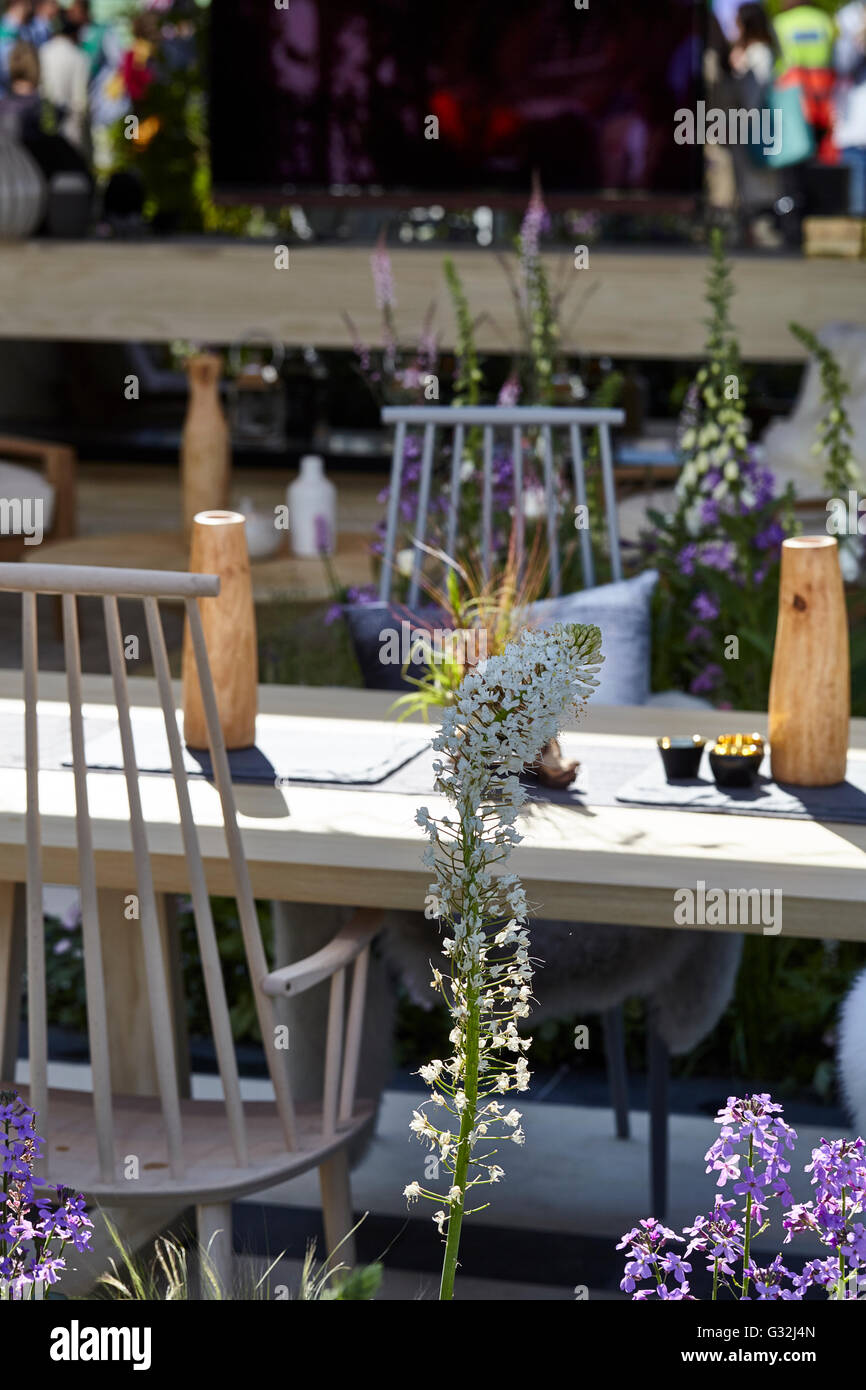 Chelsea Flower Show 2016 LG Smart Garden Hay giovani Hwang Foto Stock