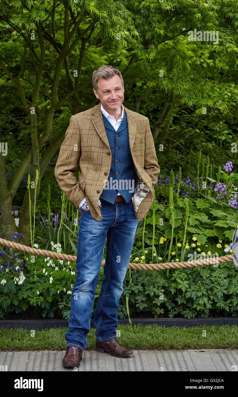 Chelsea Flower Show 2016 Chris Beardshaw Morgan Stanley e giardino per il Great Ormond Street Hospital Foto Stock