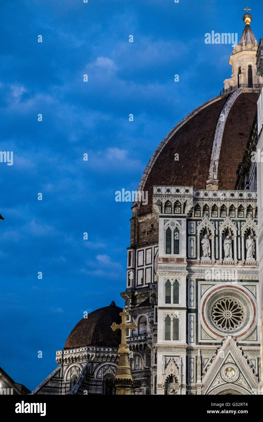 Piazza del Duomo, Firenze, Italia Foto Stock