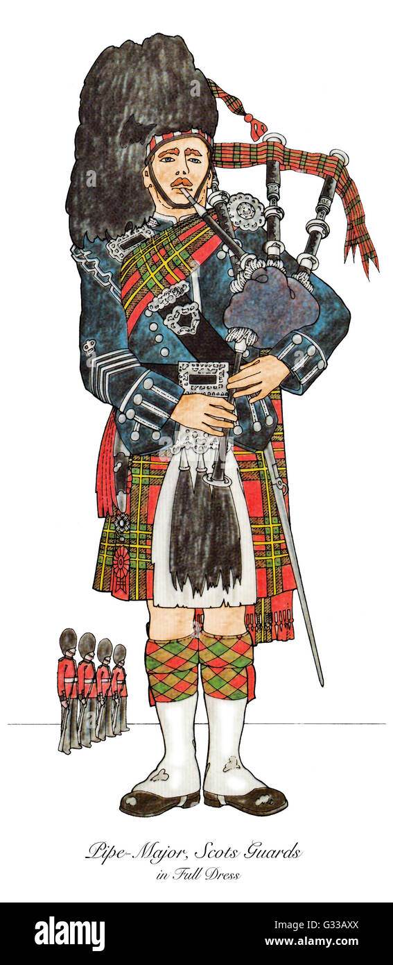 Scots Guard Foto Stock Scots Guard Foto Stock