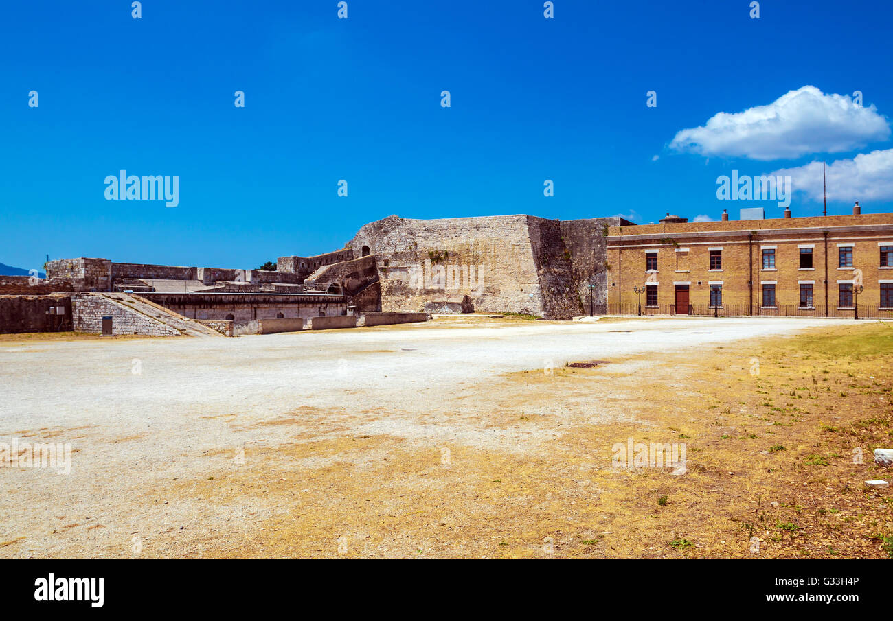 Fortezza vecchia di Corfu', l'isola di Corfù, Grecia Foto Stock