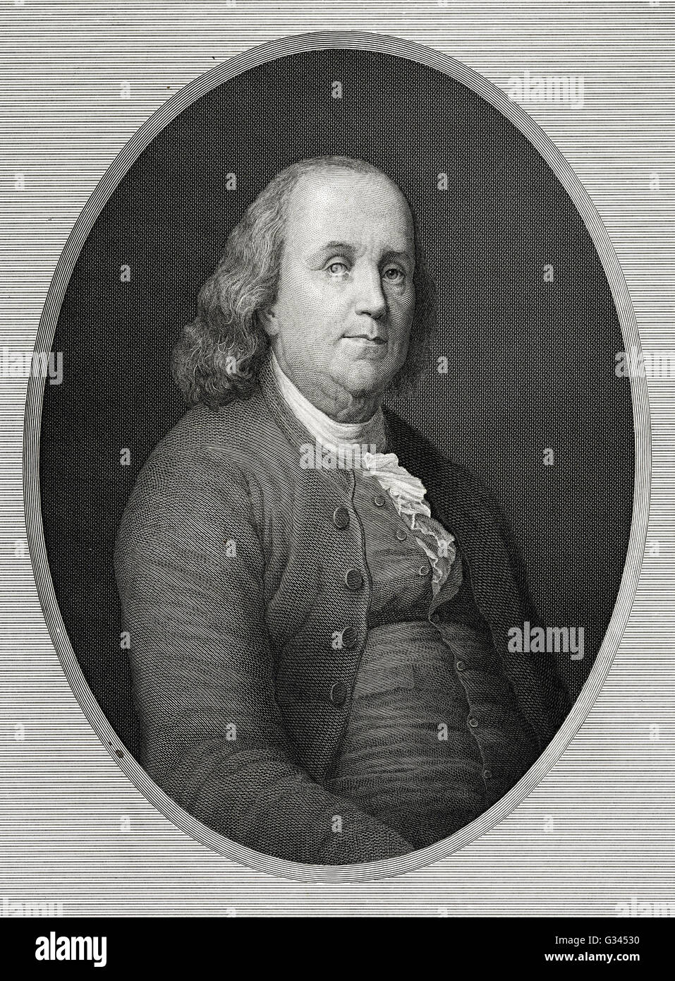 Benjamin Franklin Foto Stock