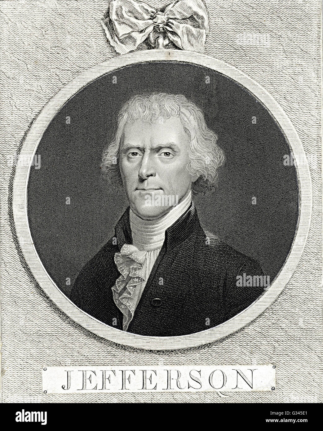 Thomas Jefferson Foto Stock