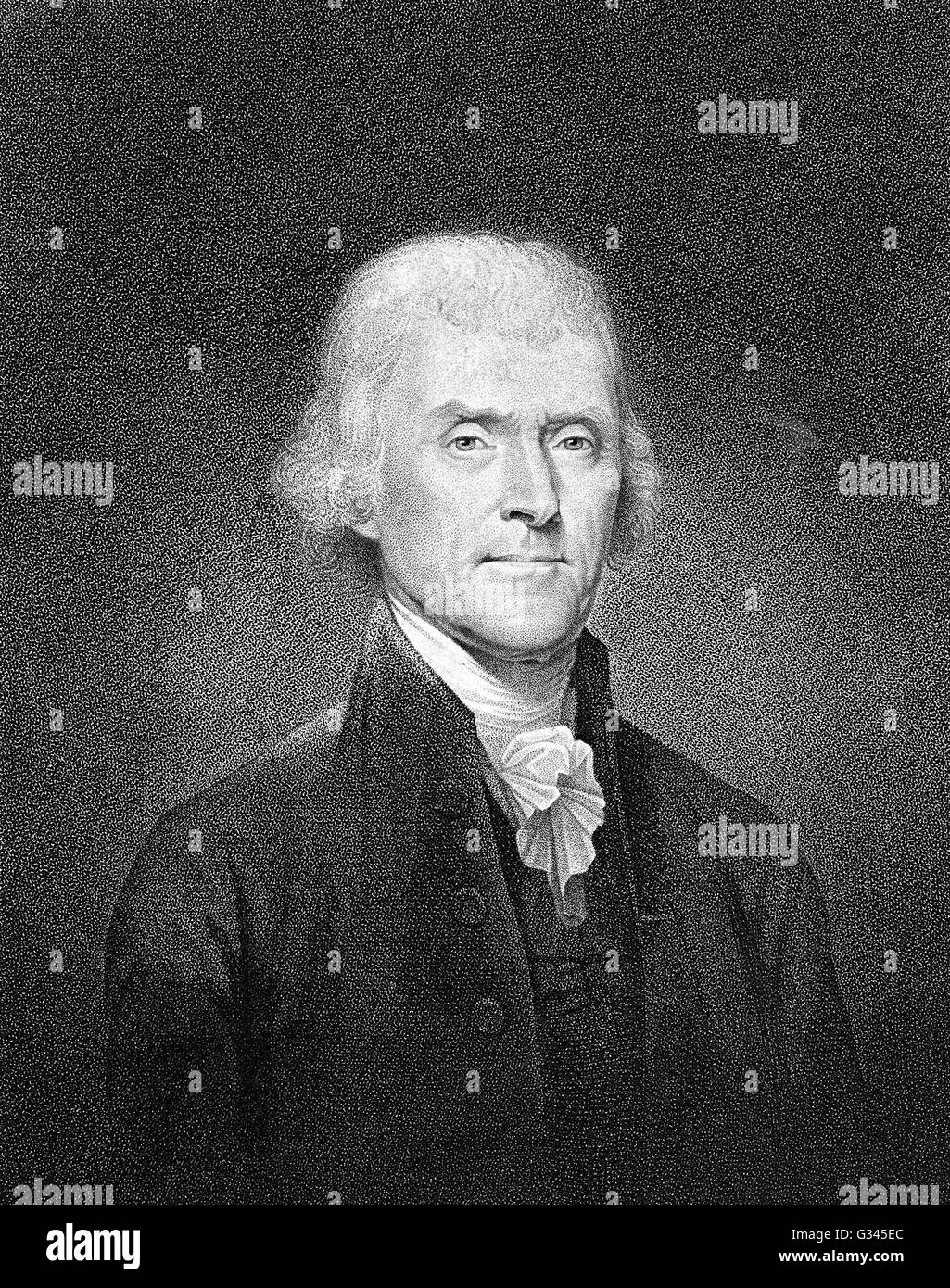Thomas Jefferson Foto Stock