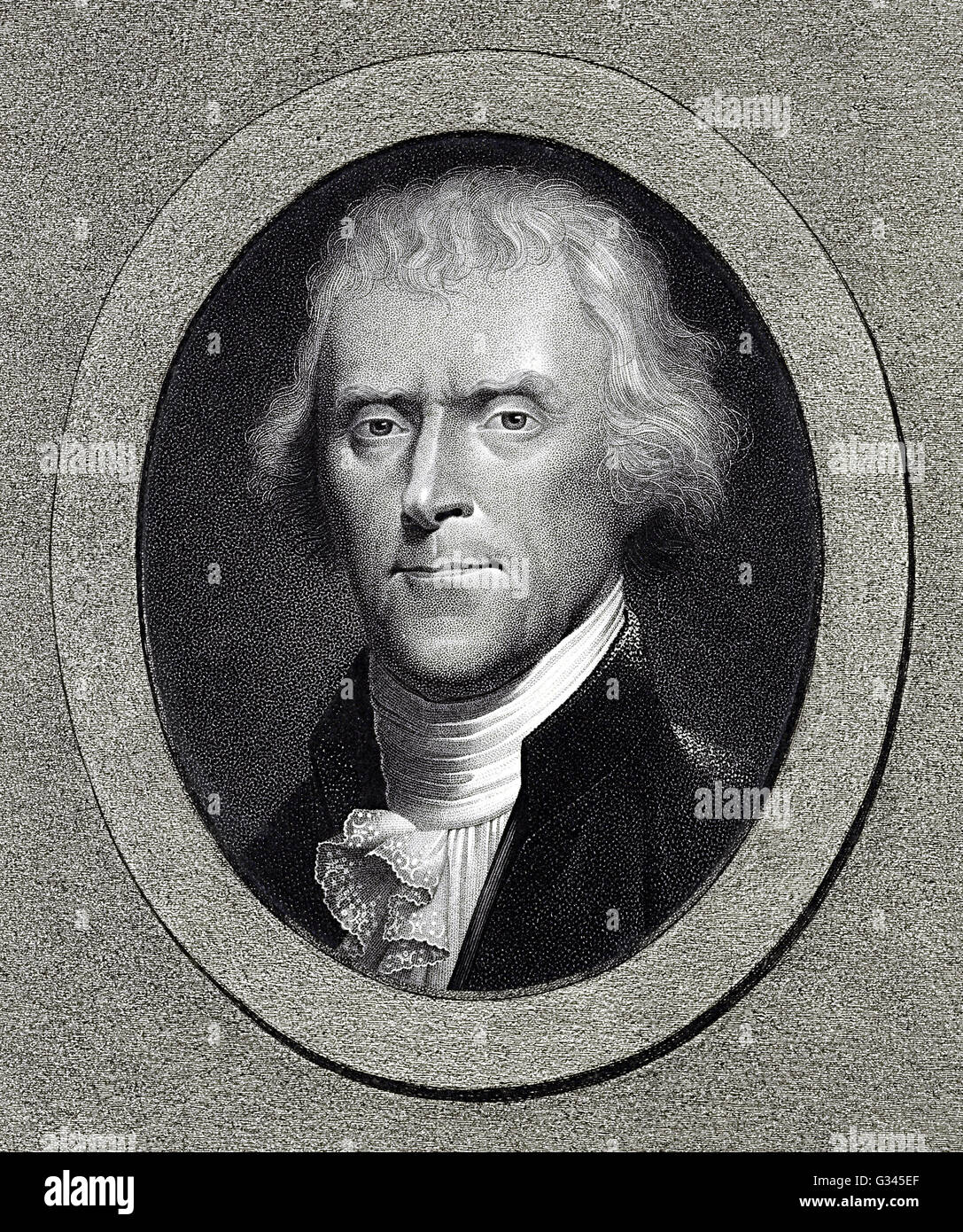 Thomas Jefferson Foto Stock