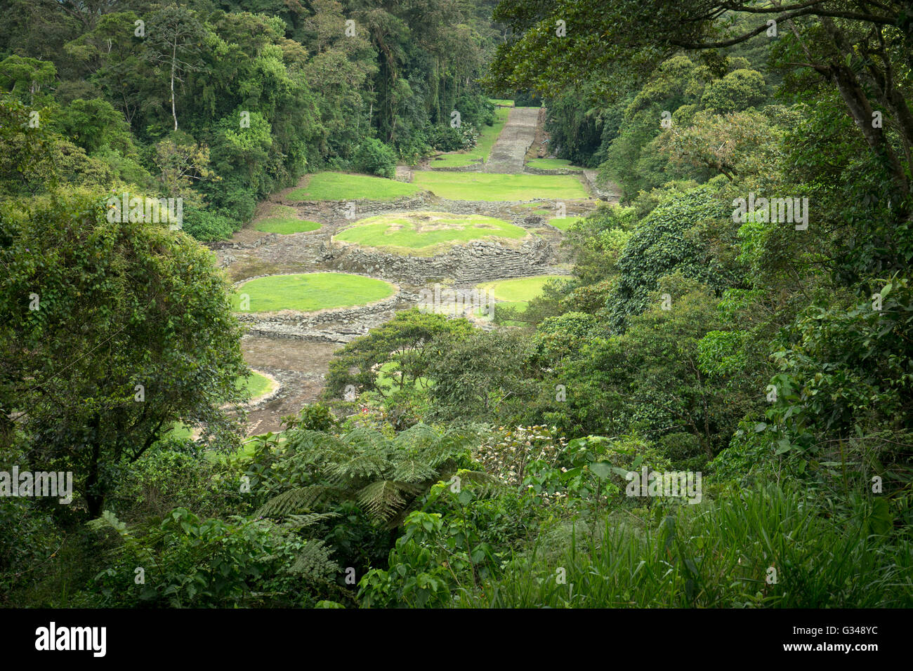 Guayabo de Turrialba, Costa Rica Foto Stock