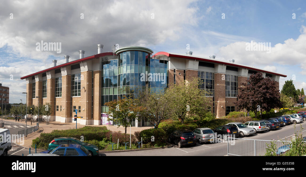 Il Somers Cancer Research Building, Università di Southampton, sul sito di Southampton General Hospital, Southampton Foto Stock