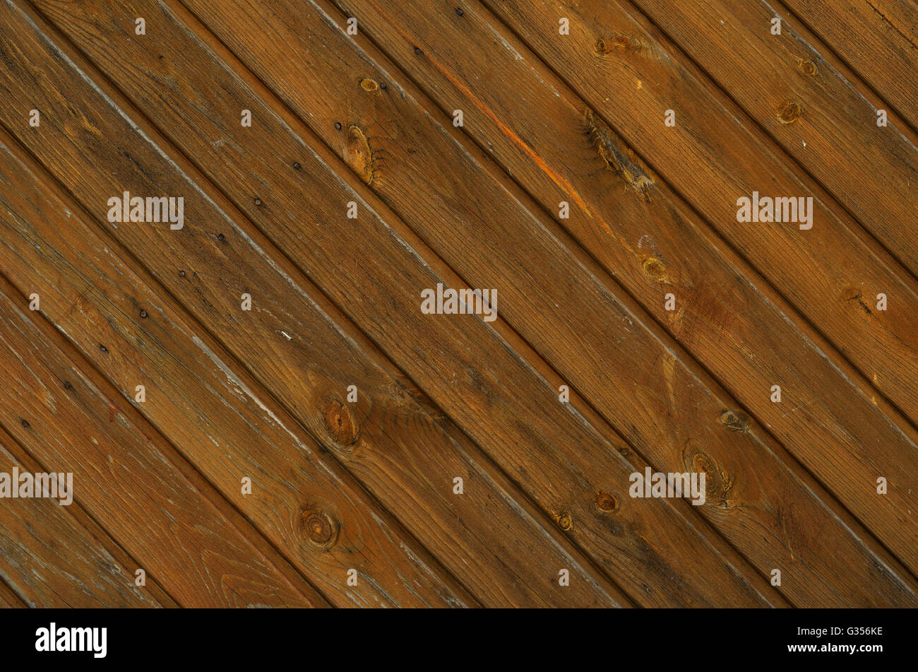 Diagonal asse di legno sfondo Foto Stock