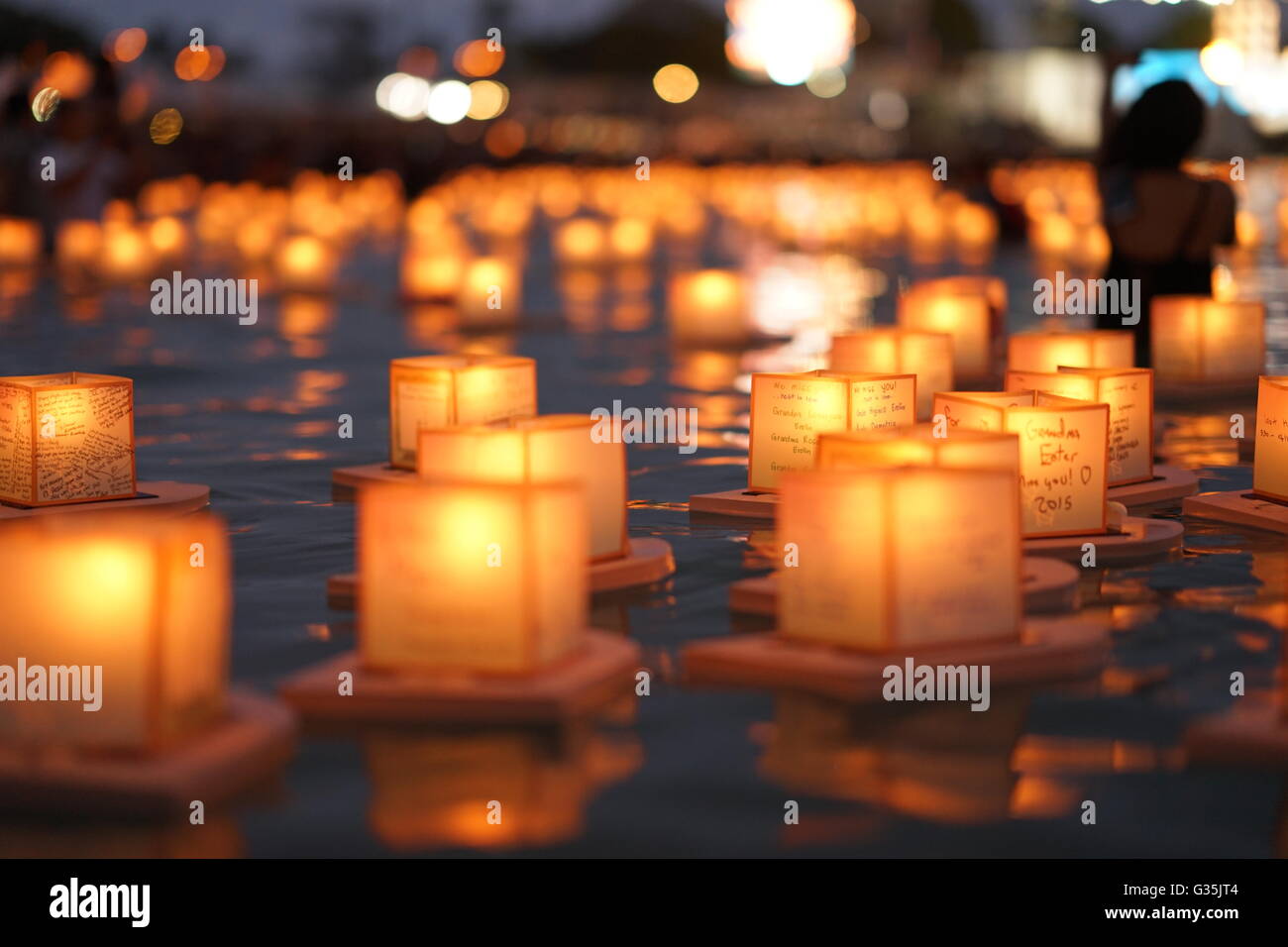 Hawaii festa delle lanterne 2016 Foto stock - Alamy