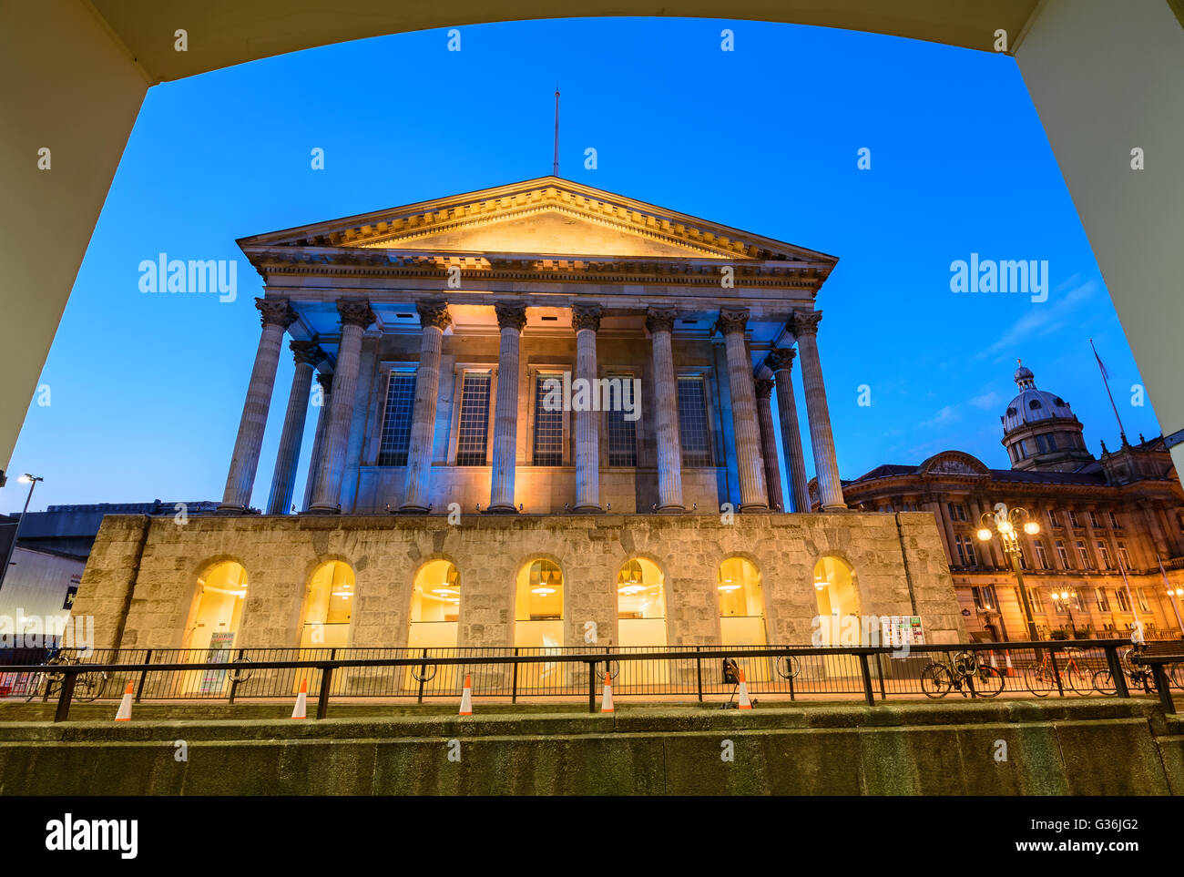 Birmingham Council House si trova a Victoria Square, Birmingham, Inghilterra. Foto Stock