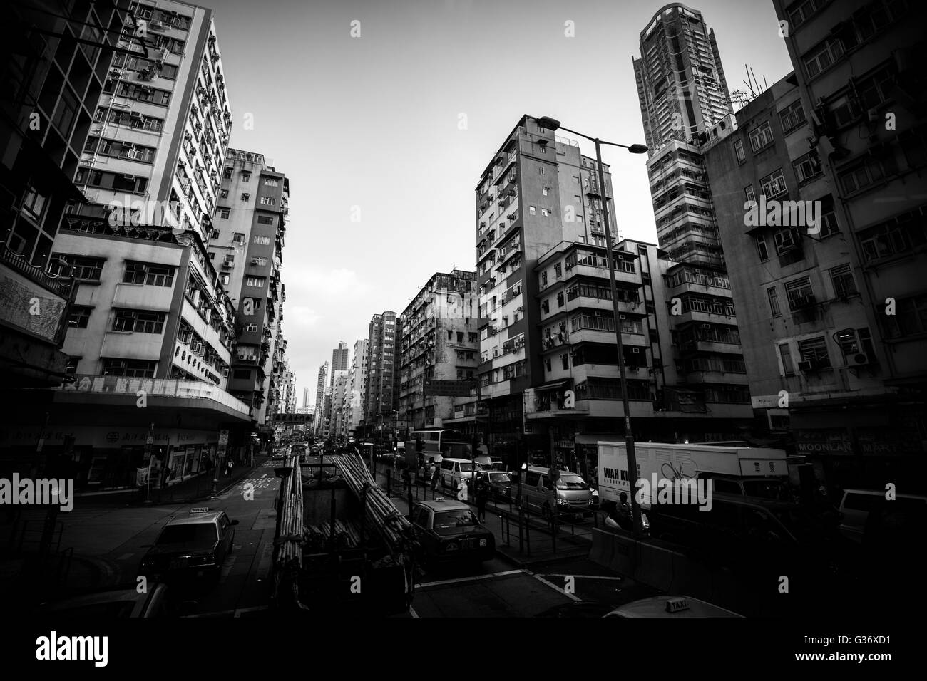 Hong Kong Sham Shui Po Foto Stock