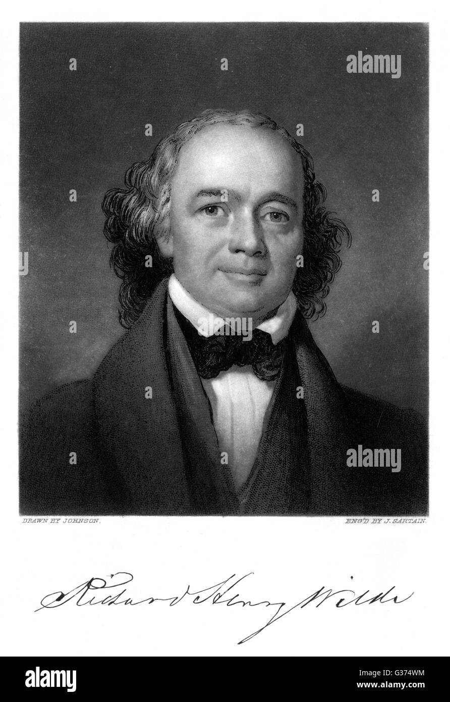 RICHARD HENRY WILDE Foto Stock