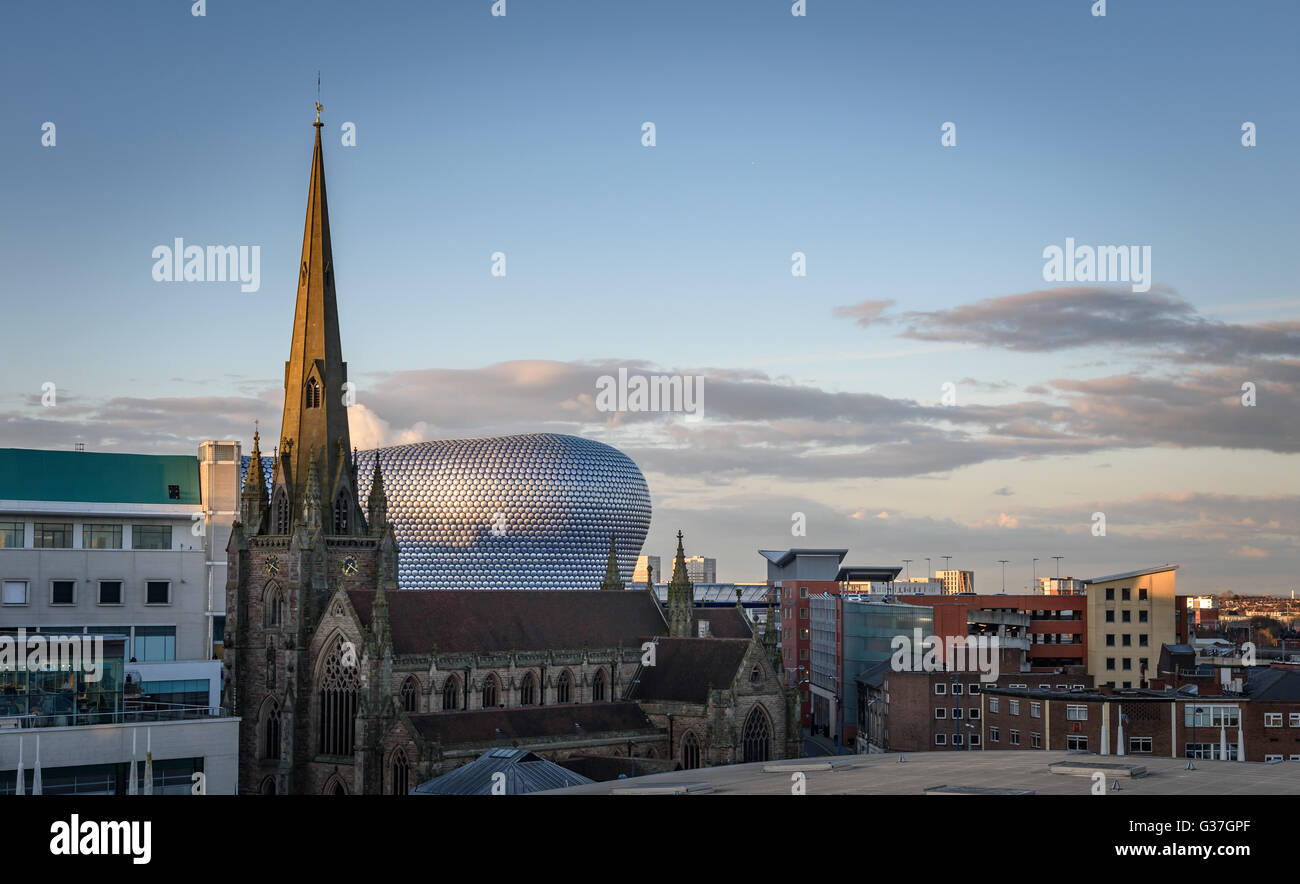 Birmingham è una delle principali città in Inghilterra del West Midlands con la terza più popolosa area urbana nel Regno Unito Foto Stock