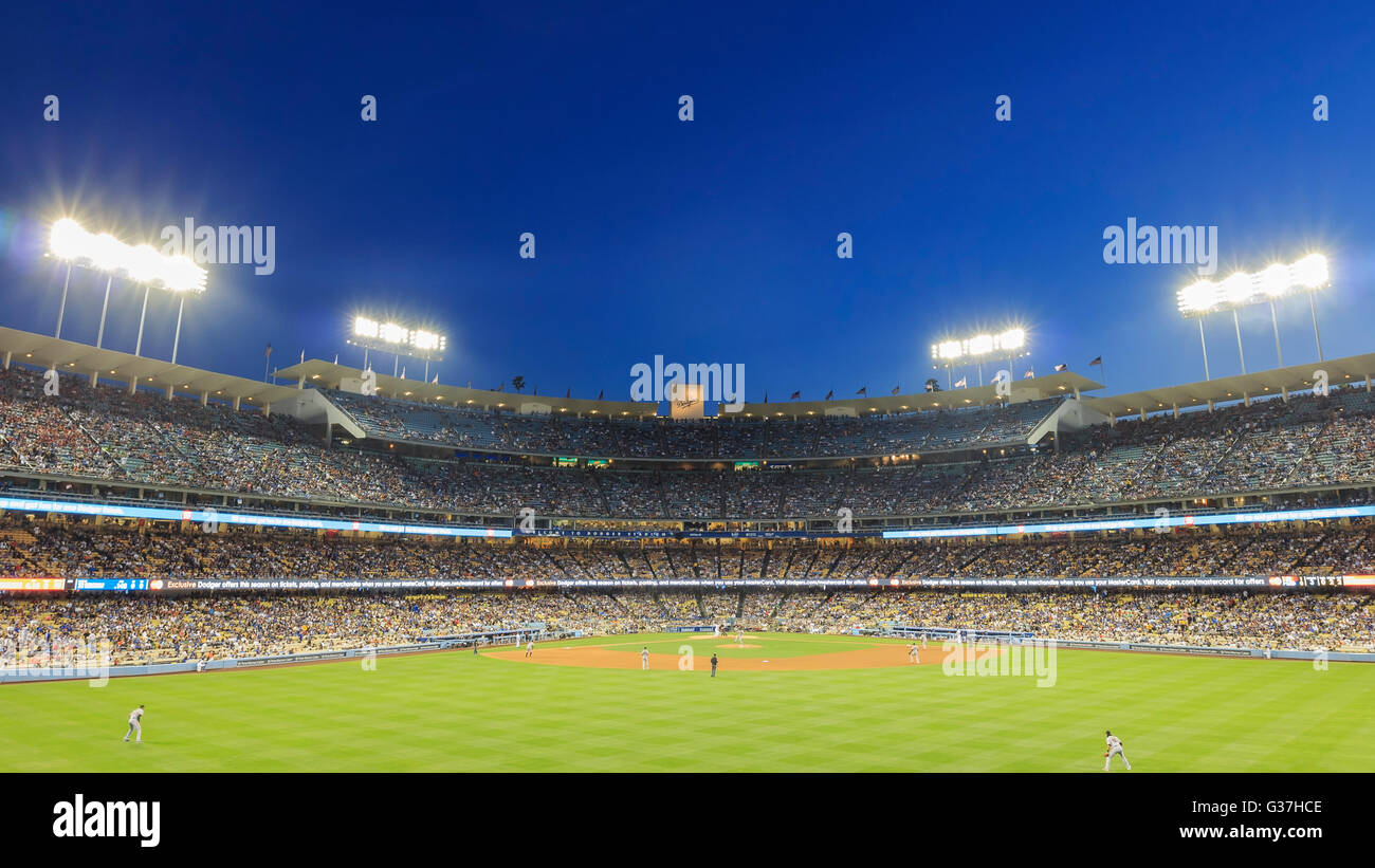 APR 29, Los Angeles: Dodger Stadium evento sportivo il Apr 29, 2015 a Los Angeles Foto Stock