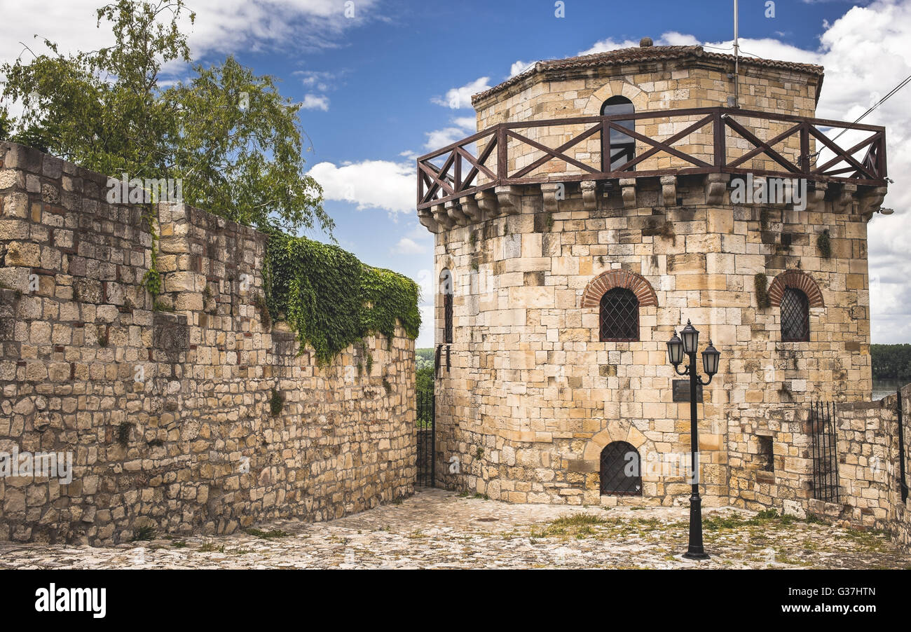 Jaksic's Tower su Belgrado fortezza Kalemegdan Foto Stock
