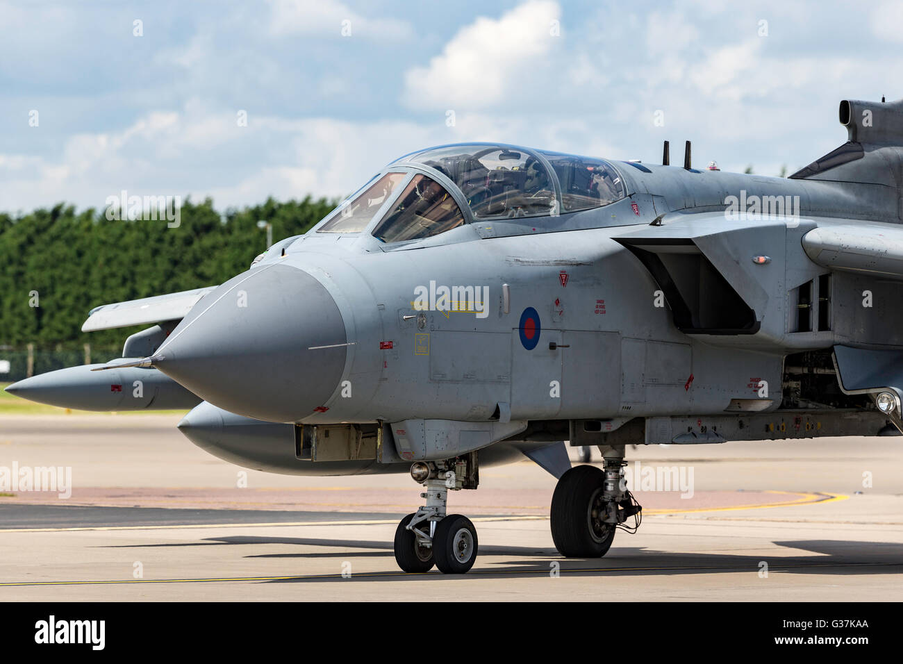 Royal Air Force (RAF) Panavia Tornado GR4 ZA606 del XV (riserva) Squadriglia con base a RAF Lossiemouth. Foto Stock