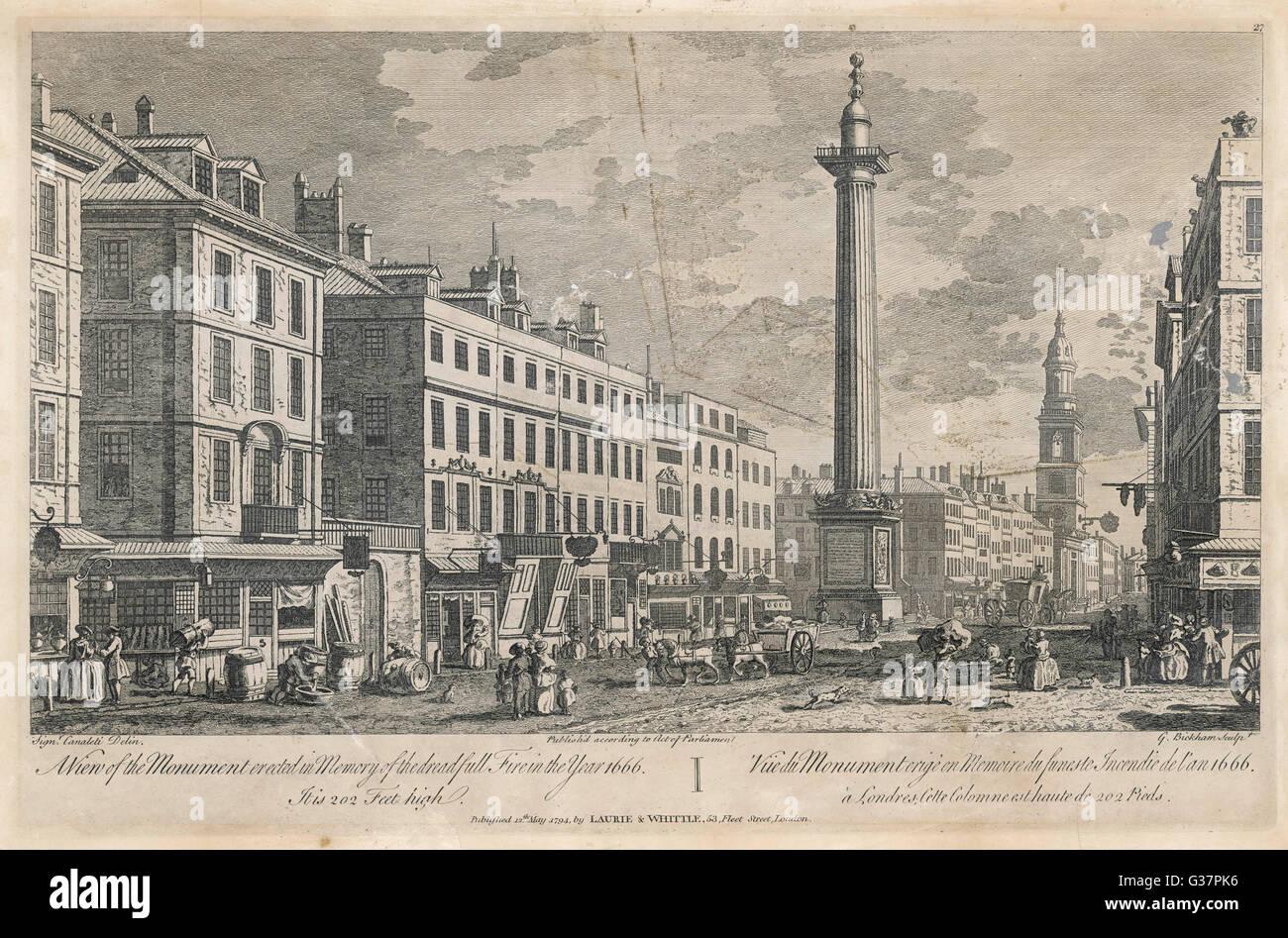 INGHILTERRA/LONDRA/MONUMENTO Foto Stock