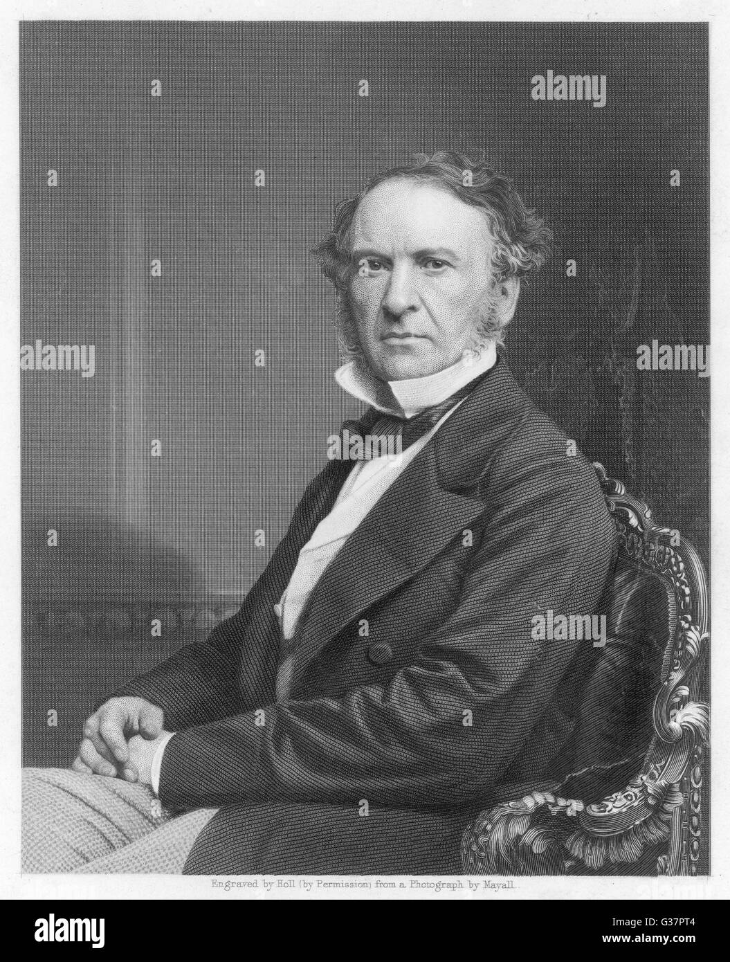 WILLIAM EWART GLADSTONE Foto Stock