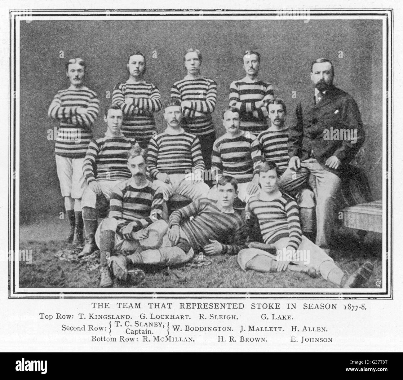 Stoke City Calcio Club Foto Stock