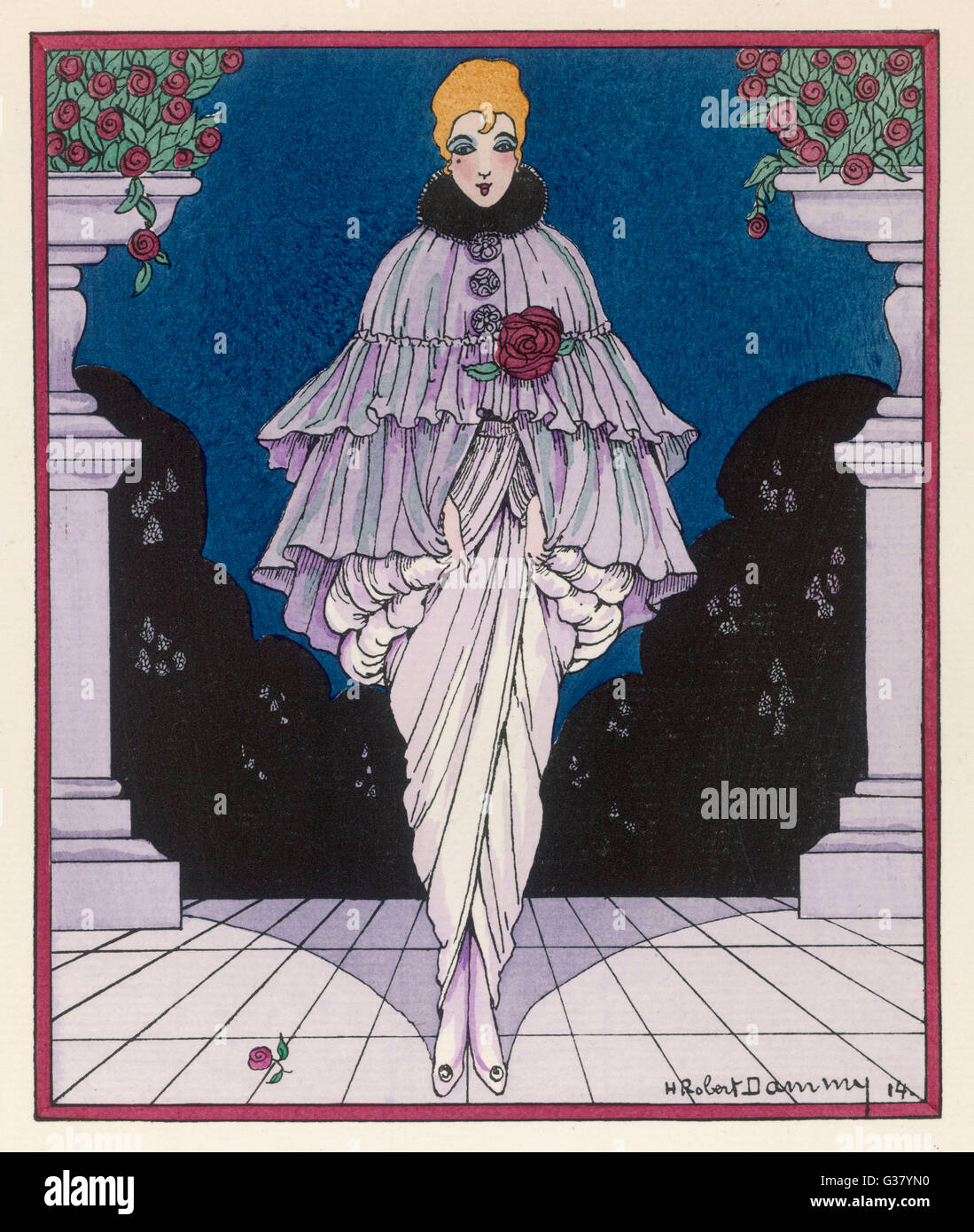 Capo sera - Doucet 1914 Foto Stock