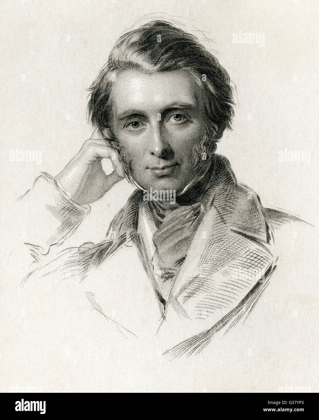 JOHN RUSKIN arte inglese critico e scrittore data: 1819 - 1900 Foto Stock