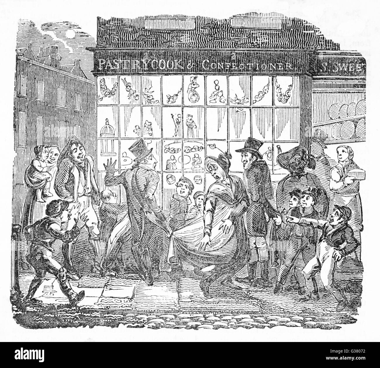 Dodicesimo giorno 1841 Foto Stock