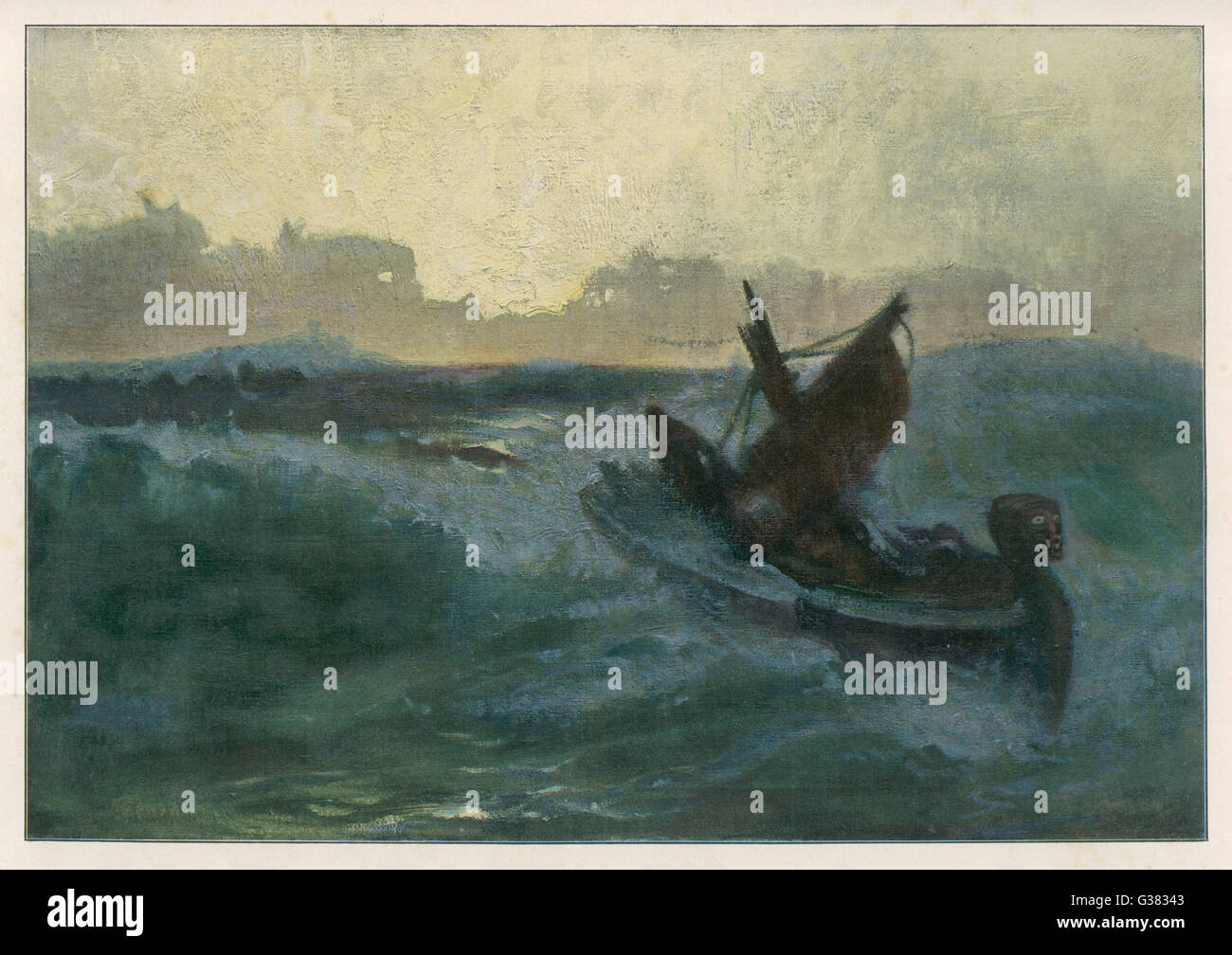 FINE DI ATLANTIS Foto Stock