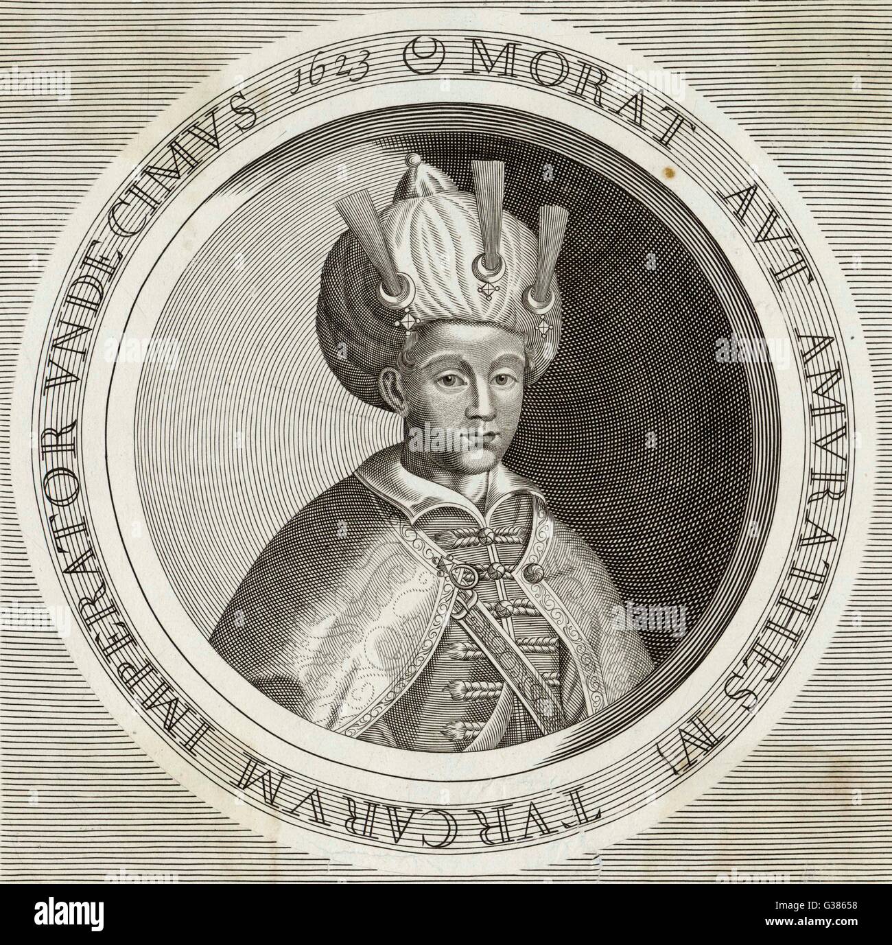 MURAD IV DELLA TURCHIA Foto Stock