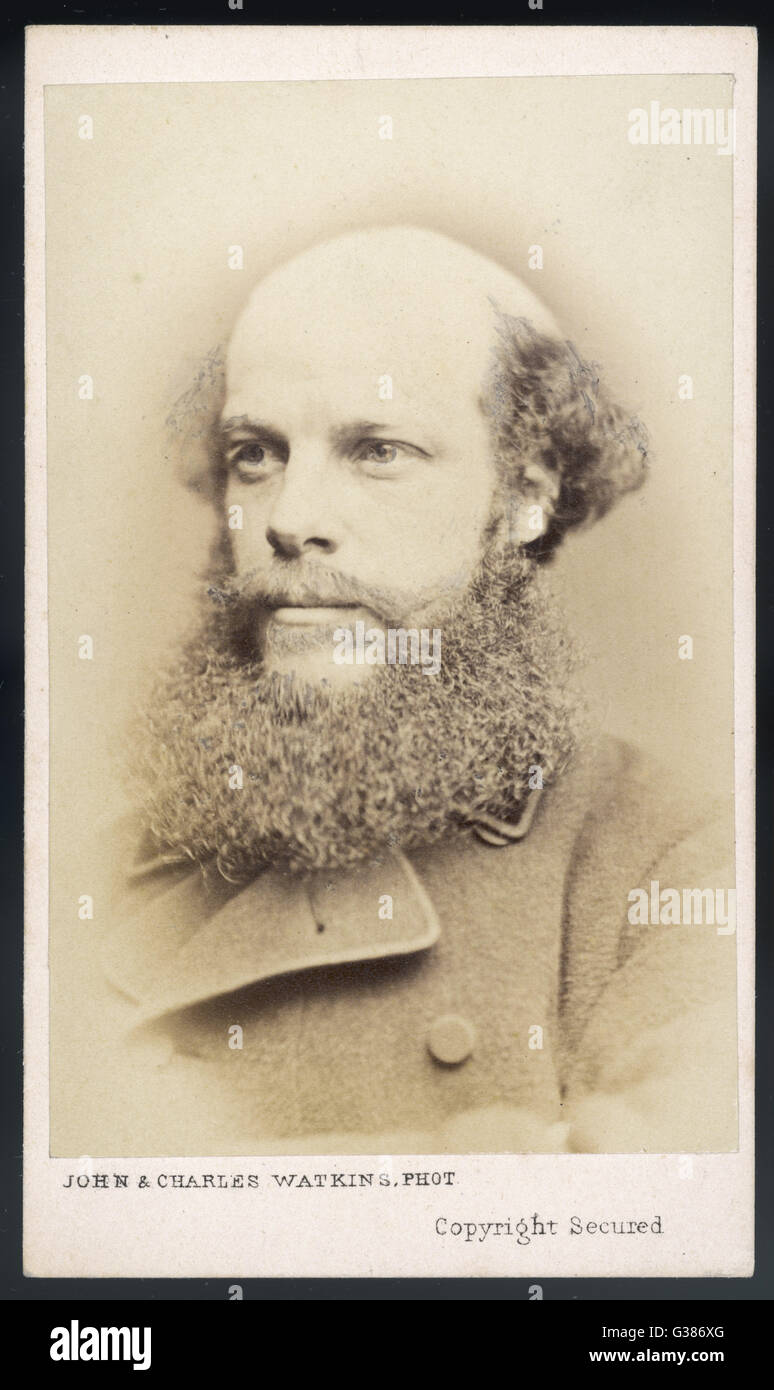 LAURENCE OLIPHANT scrittrice inglese data: 1829 - 1888 Foto Stock